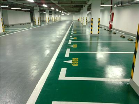 甘肅停車場道路劃線